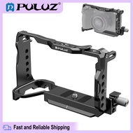 For Sony A6700 PULUZ Metal Camera Cage Stabilizer Rig (Black)