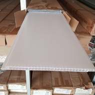 Plafon PVC Minimalis - Putih Polos - MT8100