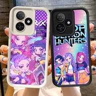 A-7 K-POP Demon Hunters Case for Realme Narzo 50A prime C30 C33 C35 C75 C31 Black White