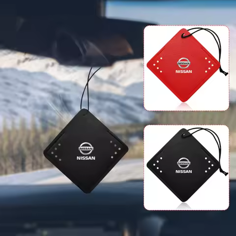For Nissan X-trail Qashqai Note Juke Sentra Patrol Navara Car Aromatherapy Diffuser Necklace Fresh A