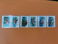 越南魚類郵票