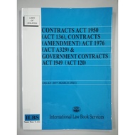 📚SECOND HAND LAW BOOK📚CONTRACT ACT 1950 (ACT 136)📚GOVERNMENT CONTRACT ACT 1949 (ACT 120) 📚AS AT 20TH