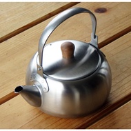 【Direct from JAPAN】Nagao Tsubame-Sanjo Kyusu (Japanese Teapot), 500cc, 18-8 Stainless Steel with Han