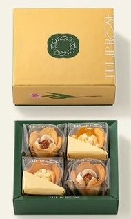 Tulip Rose 鬱金香玫瑰朱古力餅 