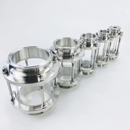 2"(51mm)OD64 High Quality Flow Sight Glass Diopter,Height 160mm, Sight Tower Sight Glass Stainless S