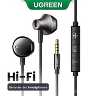 UGREEN In-Ear Headset 3.5mm Type-C Stereo Bass Wired Headset with Microphone Suitable for Samsung S2