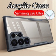Casing For Samsung Galaxy S26 S25 Ultra S26Ultra S26+ S26Fe S25Fe S25Ultra S25+ S25Edge Acrylic Clea