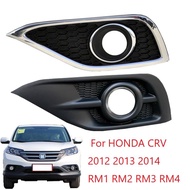 Xuming Ront Bumper Fog Light Cover Replacement Fog Lamp Cover /fog Lamp Cover for HONDA CRV 2012 201