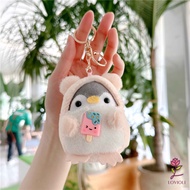 Lovioli Gantungan Penguin Candy Plushie Keychain Gantungan Kunci Boneka Penguin Lembut Cute Premium