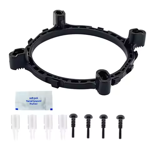 C7AB CPU Cooling Fan Bracket Heat Sink Base for LGA1150 1200 1700 Perfect for Overclocking, Video Ed