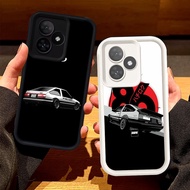 Case for Xiaomi POCO X5 F6 F5 Redmi 13 13X Turbo 3 5G Silicone Case H-43 INITIAL D AE86