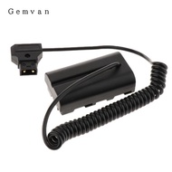 Gemvan D-Tap to NP-F550 DC Coupler Power Cable Adapter for Monitor Using 550&970