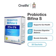 [Exp Aug 2026] Morishita Jintan Probiotics Bifina S (Super) 5B 30 Sachets - For Gut Health