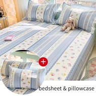 100% cotton bedsheet pillowcase Cartoon style Anime's lovely Warm Light luxury fee shipping bedroom