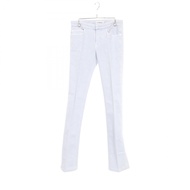 【二手】香奈兒 (Chanel) 牛仔褲 Logo 開衩 P42730V31396 棉質女褲 二手 B