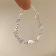 Fashion Blue White Ocean Style Handmade Star Shell Beaded Bracelet Women Jewelry Holiday Gift Access