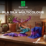 Bambu Lab PLA Silk Multi-Color Filament Bambu Lab PLA Filament