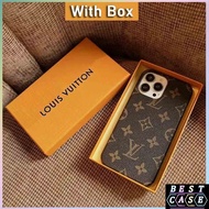leather LV Casing IPhone iPhone 11 pro max Casing IPhone 11 12 Casing IPhone13 Casing IPhone 14 Casi