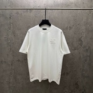 5CRZ L1s-v #Summer Fashion Casual Short-Sleeved Round Neck T-Shirt Chest 3D Embroidery Unisex Style