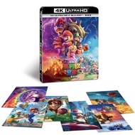 贈行李貼 [藍光先生4K] 超級瑪利歐兄弟電影版 UHD+BD 雙碟限定版 Mario (台版全新)