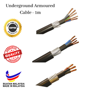 [LOOSE CUT] 1.5mm x 9C Armoured Cable / Underground Cable 100% Pure Copper