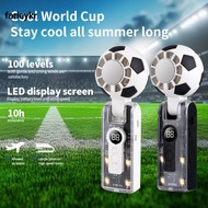 FARL Handheld Turbo Fan, USB Rechargeable 5 Gear Wind Mini Handheld Fan,  Ice Cooler 3600mAh Battery