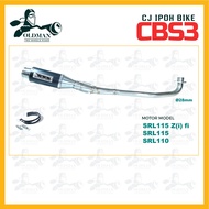 EXHAUST CJ IPOH BIKE CBS3 for YAMAHA LAGENDA110, 115, 115FI