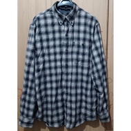 UKAY: GH Bass Men's Plaid Flannel L/S Large
