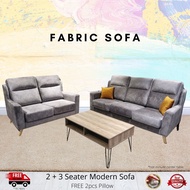 Fabric 2+3 Seater Sofa / Sofa 2 + 3 Seater / Modern Sofa 2+3 Seater SONIC