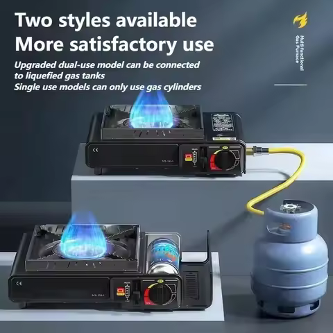 Card Stove Outdoor Camping Stove Portable Hot Pot Stove Gas Stove Card Magnetic Stove Single Use Dua