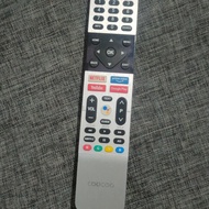 remote coocaa android tv voice bekas