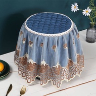 Air Fryer Anti-dust Cover Towel Cover Voltage Cooker Anti-dust Cover Cloth Lace Embroidery Kitchen Household Large-capacity