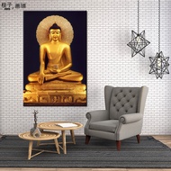 Abstract buddha wall art poster home decoration
