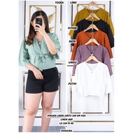 LINEN TOP 10072 160 GR H3A MilkyPinkInYourArea FashionImport