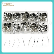 [eleanore_faraday.] 200Pcs 10 Values Rectifier Diode Assorted Kit 1N4001 1N4002 1N4003 1N4004 1N4005