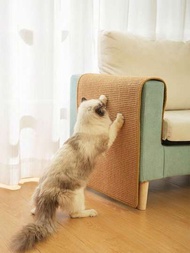 1入自然麻繩貓抓墊,貓抓墊擋破壞地毯和沙發