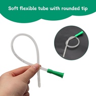 Lamb and Goat Kid Feeding Kit 2-Clear Tube (16 FR), 1-Syringe 60ml Reusable Drench Goat Syringe for 