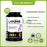 [3 box free 1]Oxyenergy L-arginine Capsules 60's includes L-citruline Zinc,sabun kurus