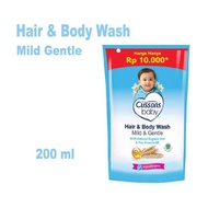 Cussons baby hair & body wash refill 200ml -sabun mandi bayi