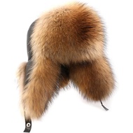 Winter Genuine Sheepskin Hat Russian Ushaca Hat