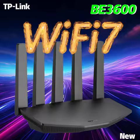TP-LINK WiFi7 BE3600 MESH Router 2.5G Gigabit Ethernet 2 WAN Ports Convergence Acceleration 3600M Wi
