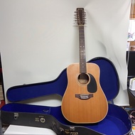 [Direct From Japan] Maruha Guitar T180M 12-string vintage acoustic guitar with hard case Made in Japan