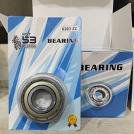 (10pcs) BEARING 6203 ZZ - KLAHER 6203 ZZ BALL WHEEL BEARING (HOT53)