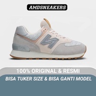 Sepatu Nb 574 Balance 574 CLASSIC RAIN CLOUD Original Bnib / sneakers wanita