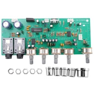 (SWBX) Digital Microphone Amplifier Tone Board PT2399 Karaoke Reverb Preamplifier Board Dual AC12-15