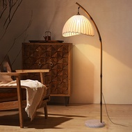 Modern Bamboo Floor Lamp Standing Lamp Lampu Lantai Corner Lamp Lampu Tidur Lampu Sisi Katil Lampu B