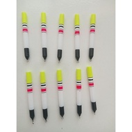 6cm peacock feather pipette float