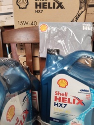 🔥ถูกที่สุด🔥ของแท้💯Shell Helix HX7 15w40ขนาด 6+1Lถ้าซื้อ2ชุดฟรีเสื้อ