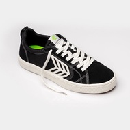 CARIUMA CATIBA PRO Womens Black Suede And Canvas Contrast/Ivory Sneaker