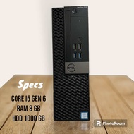 Dell optiplex 3040 7040 5040 I5Gen 6 Ram8 HDD 500คล่ะแบบ